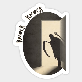 Knock Knock Sticker